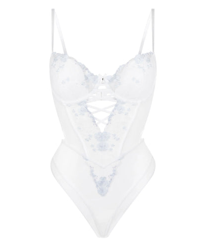 Hunkemoller White Women Peonie Body SKU: 304799_White Image 07