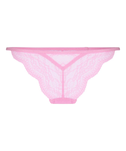Hunkemoller Pink Women Isabelle Thong SKU: 304801_Pink Image 05