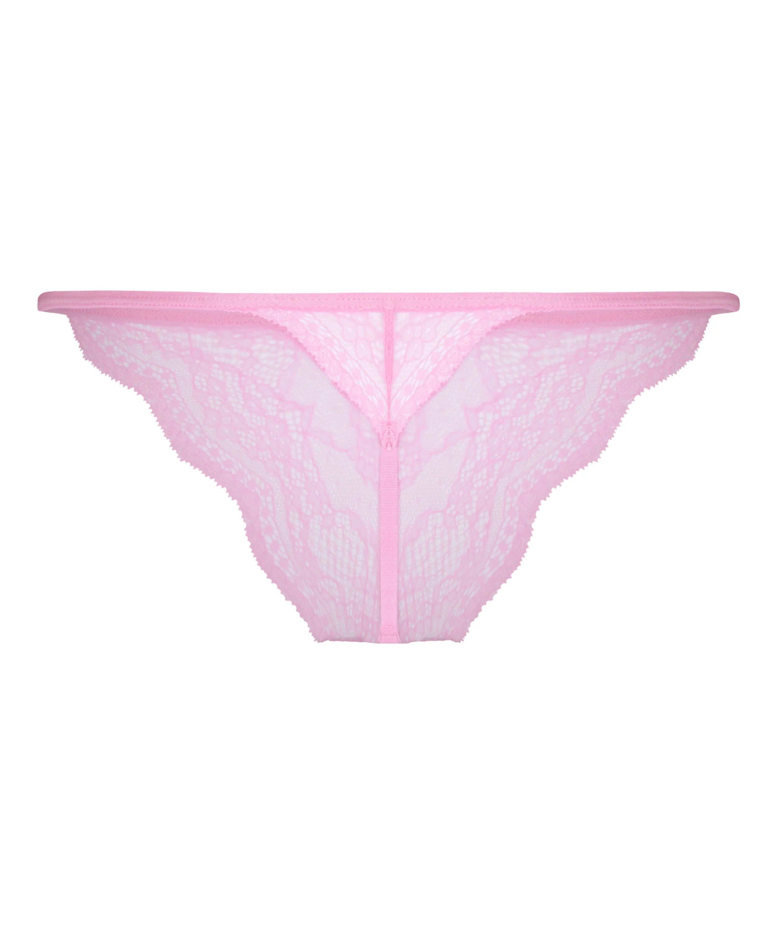Hunkemoller Pink Women Isabelle Thong SKU: 304801_Pink Image 06