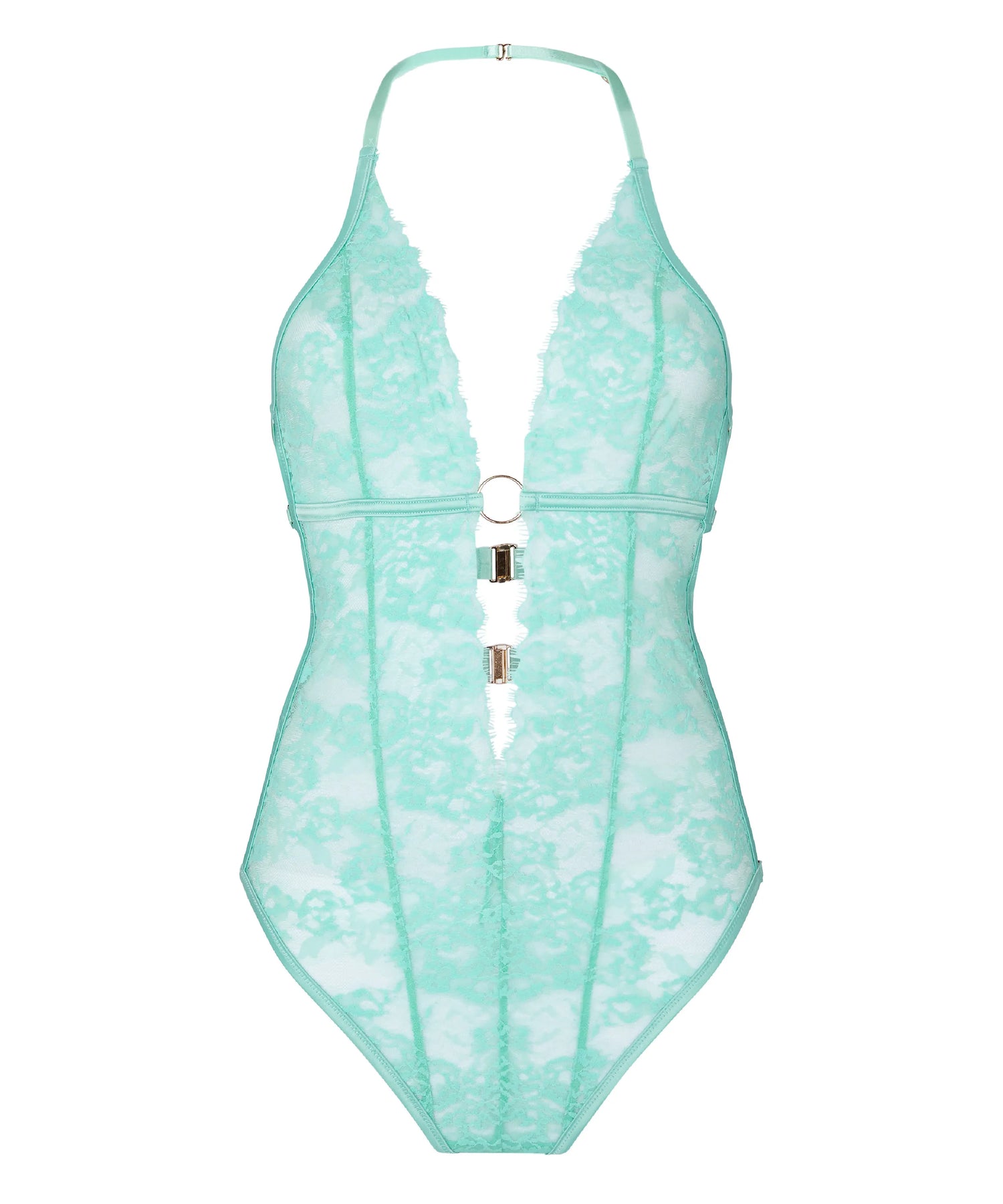 Hunkemoller Green Women Nienke Body SKU: 304830_Green Image 03