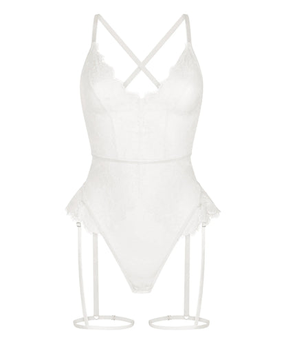 Hunkemoller White Women Prina Body SKU: 304832_White Image 04