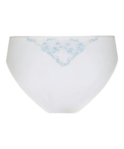 Hunkemoller White Women Peonie High Waisted Brazilian SKU: 304872_White Image 05