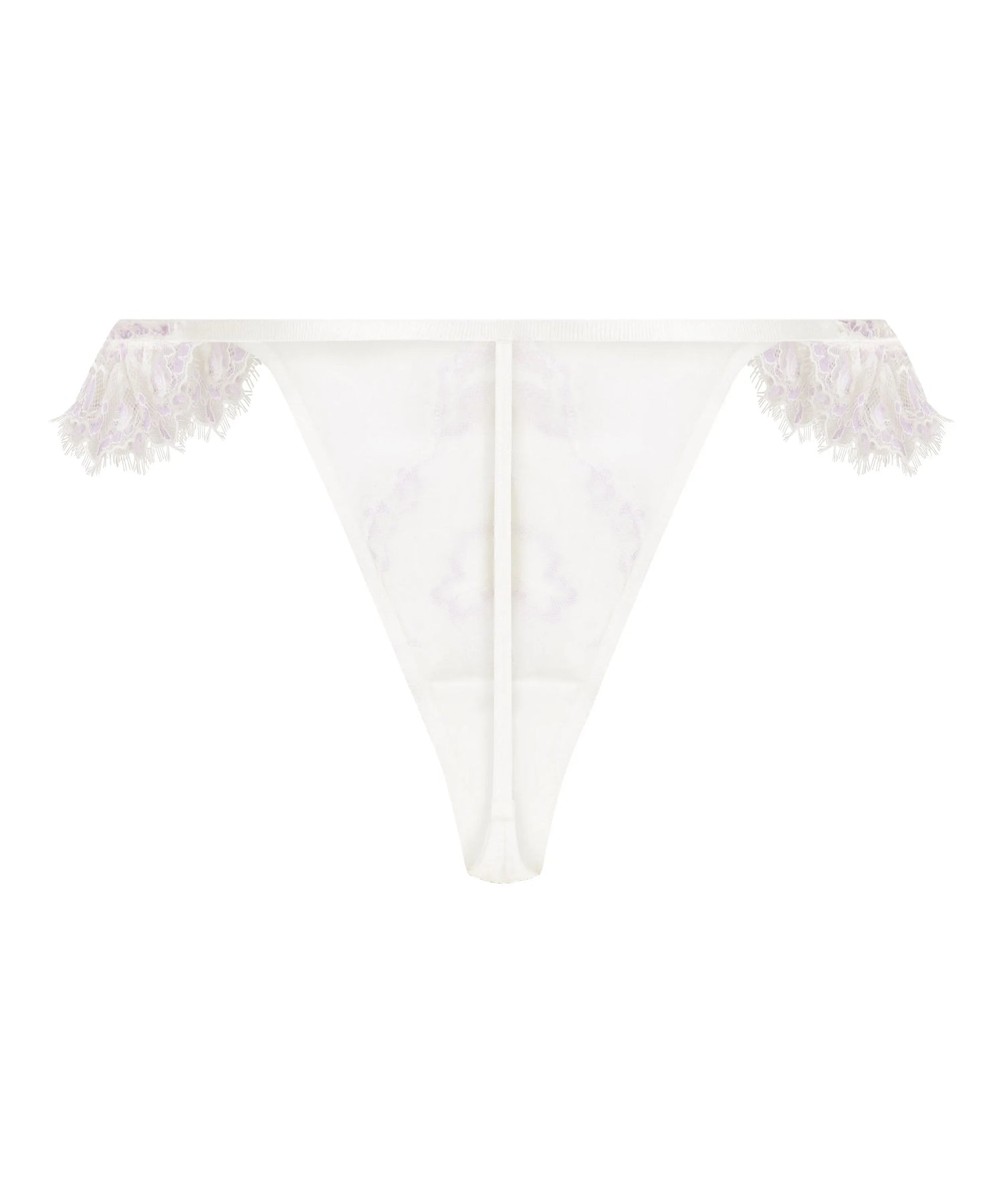Hunkemoller White Women Solene Thong SKU: 304951_White Image 05