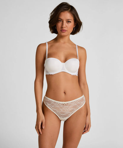 Hunkemoller White Women Bridal Thong Multipack SKU: 304963_White Image 01