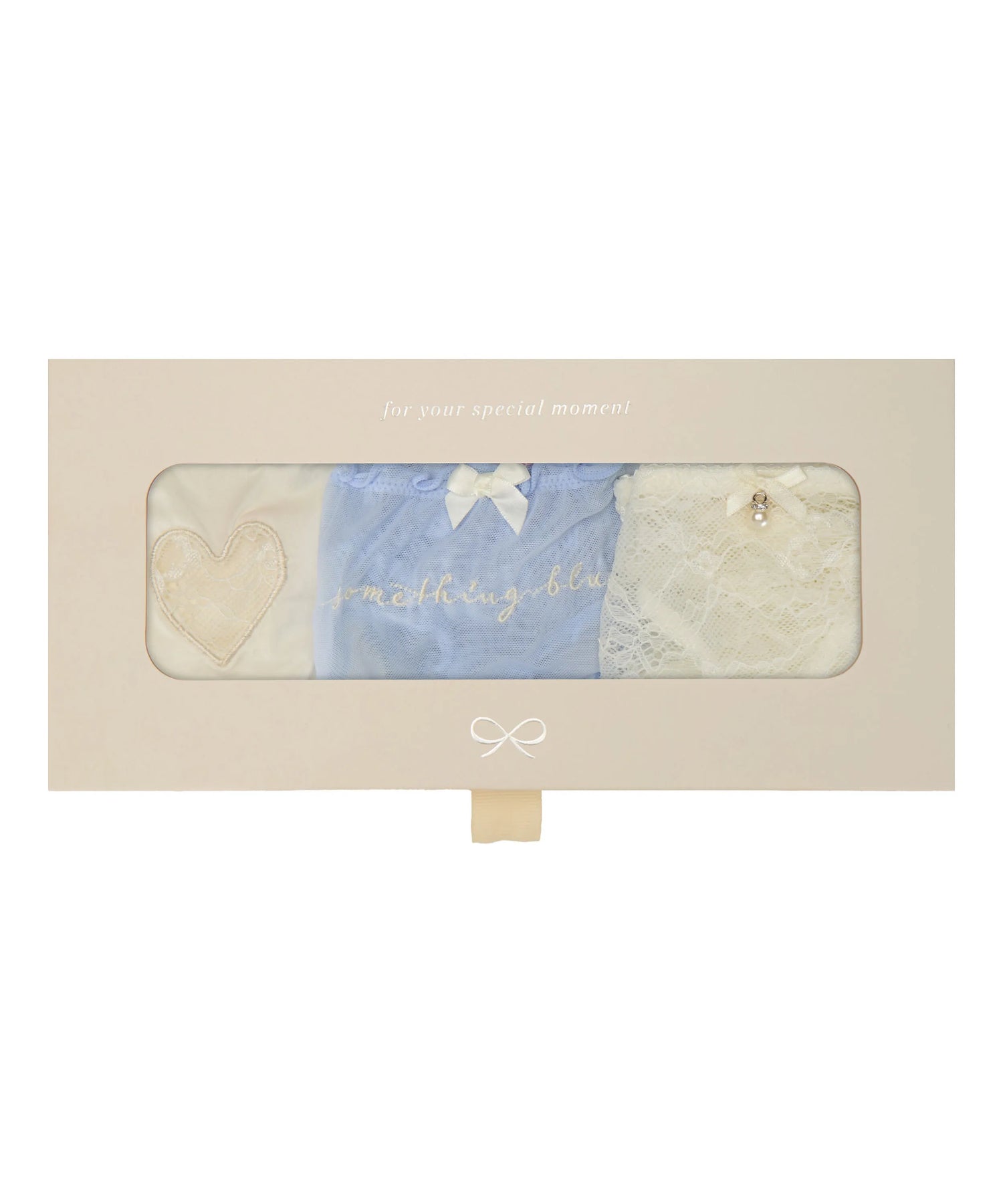 Hunkemoller White Women Bridal Thong Multipack SKU: 304963_White Image 05