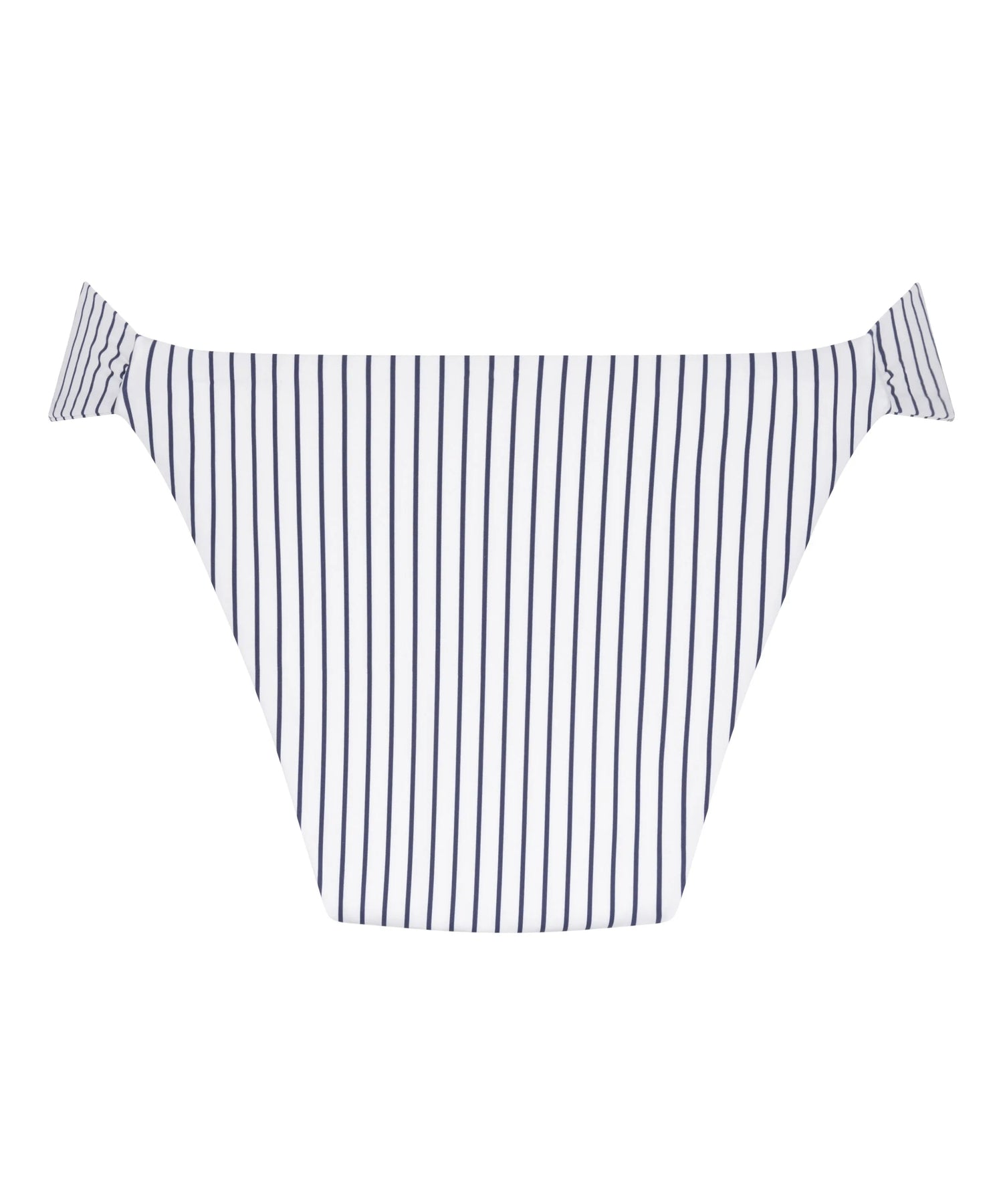 Hunkemoller White Women Stripes Highleg Bikini Bottom SKU: 305057_White Image 05