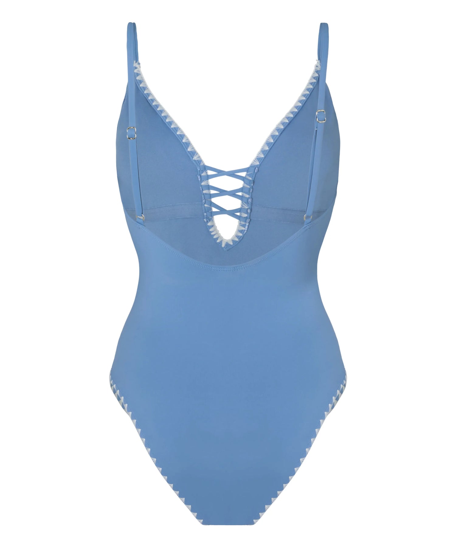 Hunkemoller Blue Women Joburg Bathingsuit SKU: 305077_Blue Image 07