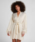 Hunkemoller White Women Valerie Kimono Satin SKU: 305254_White Image 01