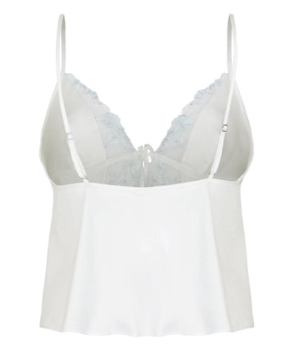 Hunkemoller White Women Peonie Cami SKU: 305273_White Image 06