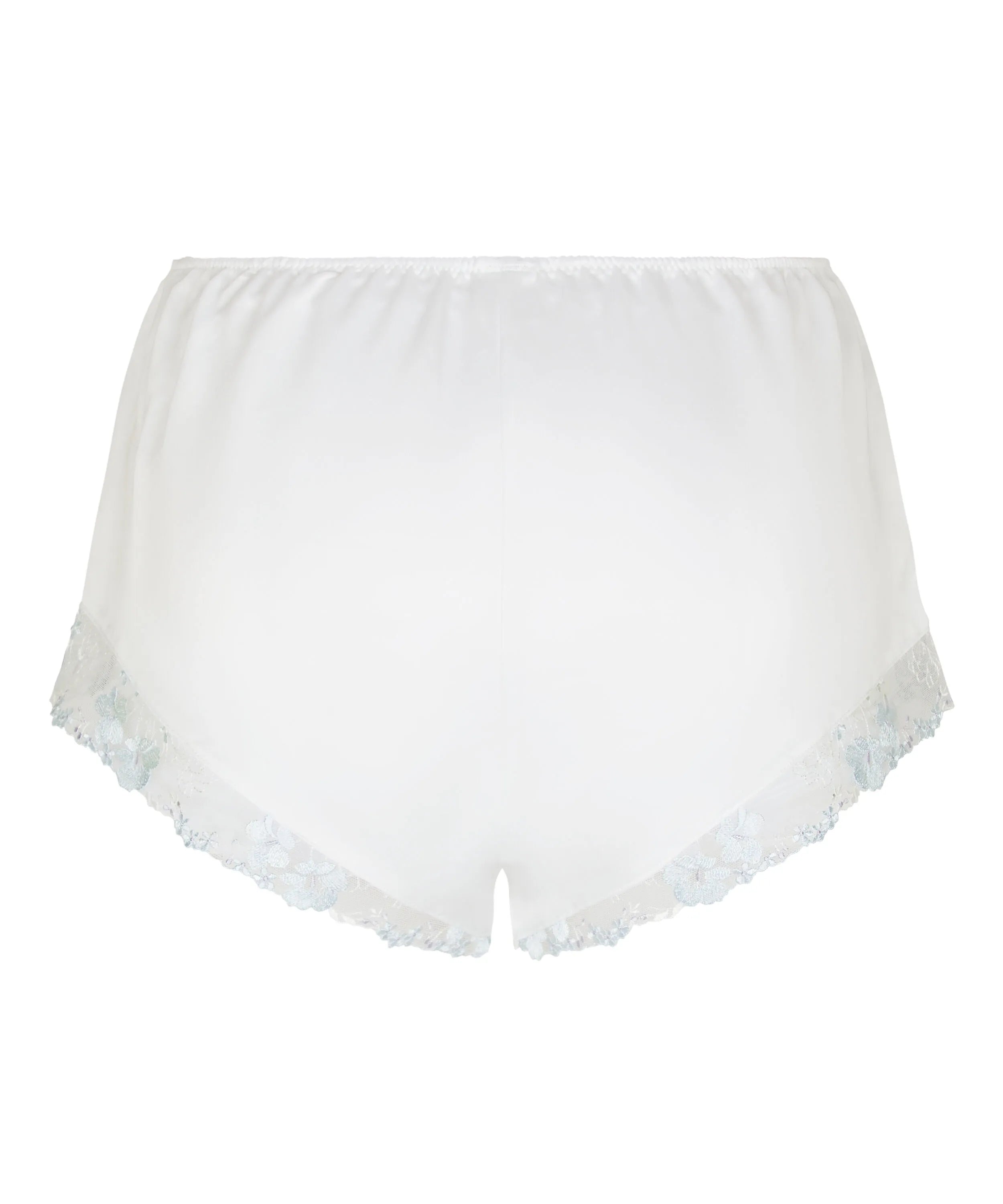 Hunkemoller White Women Peonie Short SKU: 305274_White Image 05
