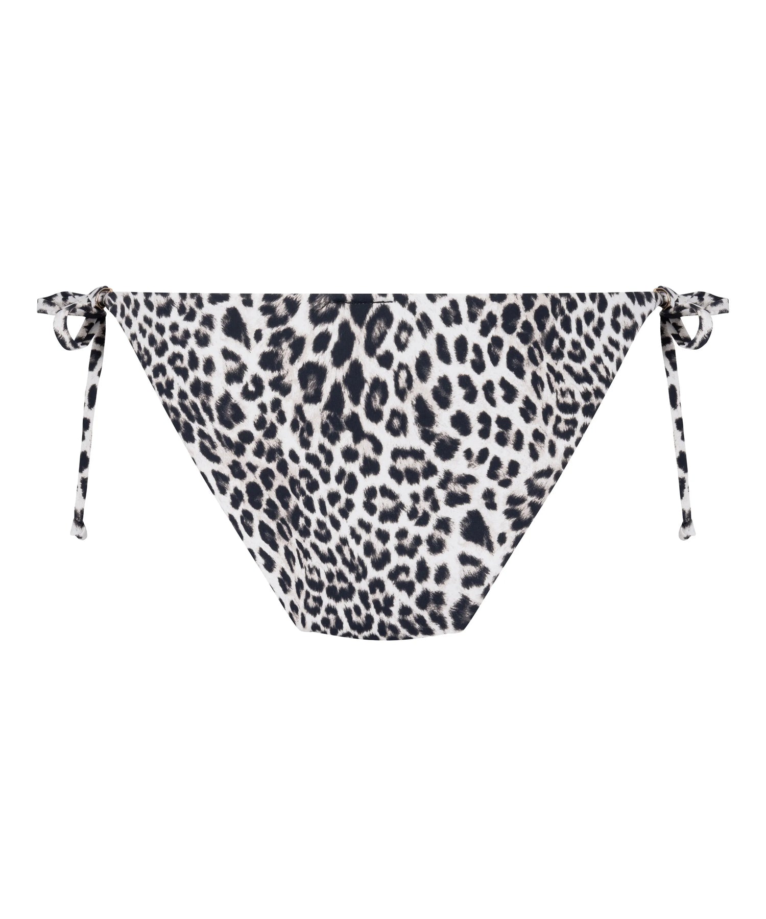 Hunkemoller Black Women Leopard Cheeky Bikini Bottom SKU: 305416_Black Image 06