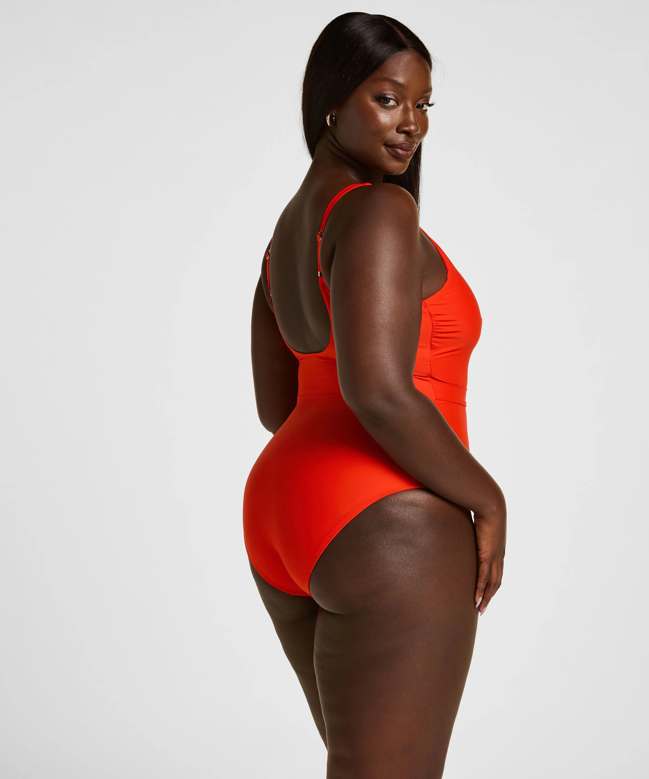 Hunkemoller Red Women Bathingsuit Luxe SKU: 305449_Red Image 05