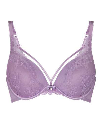 Hunkemoller Regal Orchid Women Push-Up Bra Naomi in Different Cup Sizes SKU: 305628_Regal Orchid Image 05