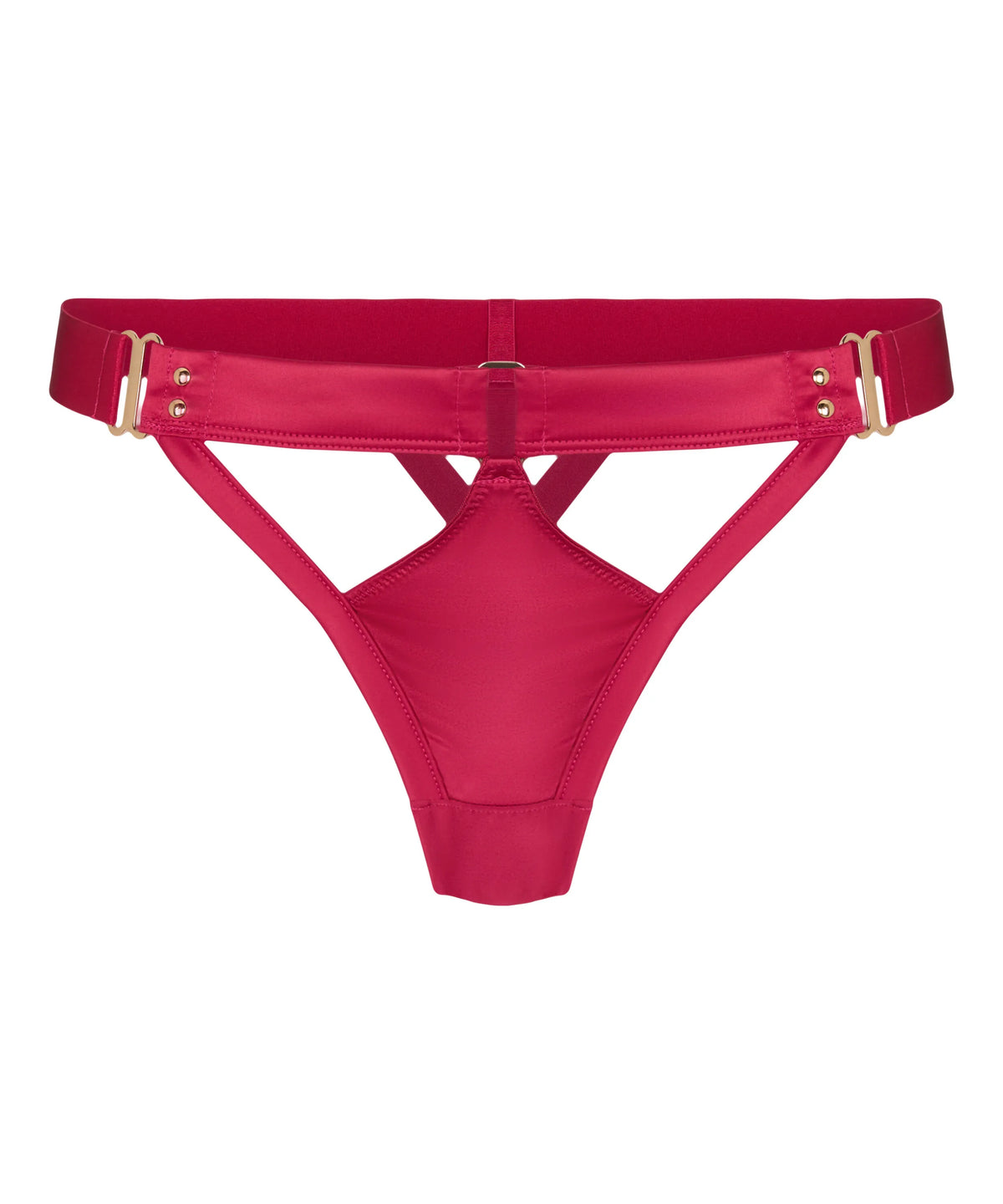 Hunkemoller Cerise Women Colete Thong SKU: 305647_Cerise Image 05