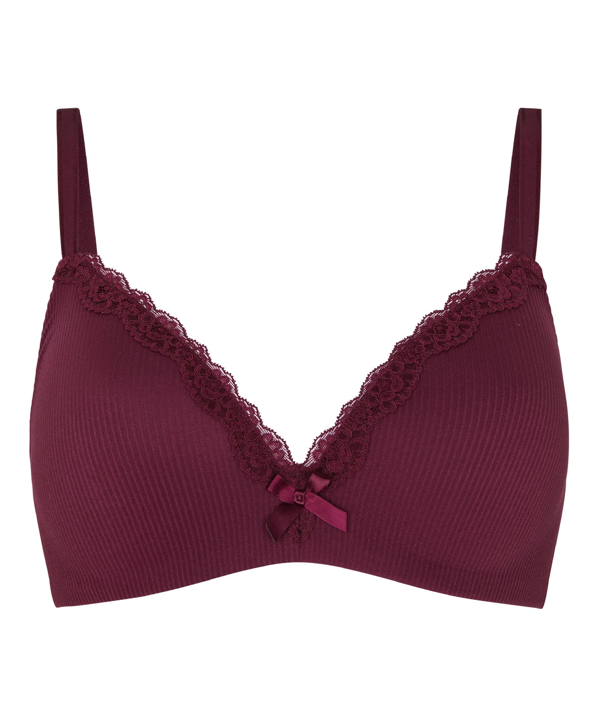 Hunkemoller Fig Women Lola Padded Non-Wired Bra in Different Cup Sizes SKU: 305696_Fig Image 05