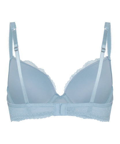 Hunkemoller Ashley Blue Women Padded Underwired Bra Nola in Different Cup Sizes SKU: 305727_Ashley Blue Image 06