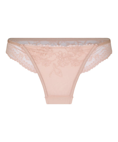 Hunkemoller Peach Whip Women Thong Nola SKU: 305728_Peach Whip Image 04