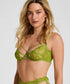 Hunkemoller Lima Bean Green Women Non-Padded Underwired Bra Zara in Different Cup Sizes SKU: 305743_Lima Bean Green Image 01