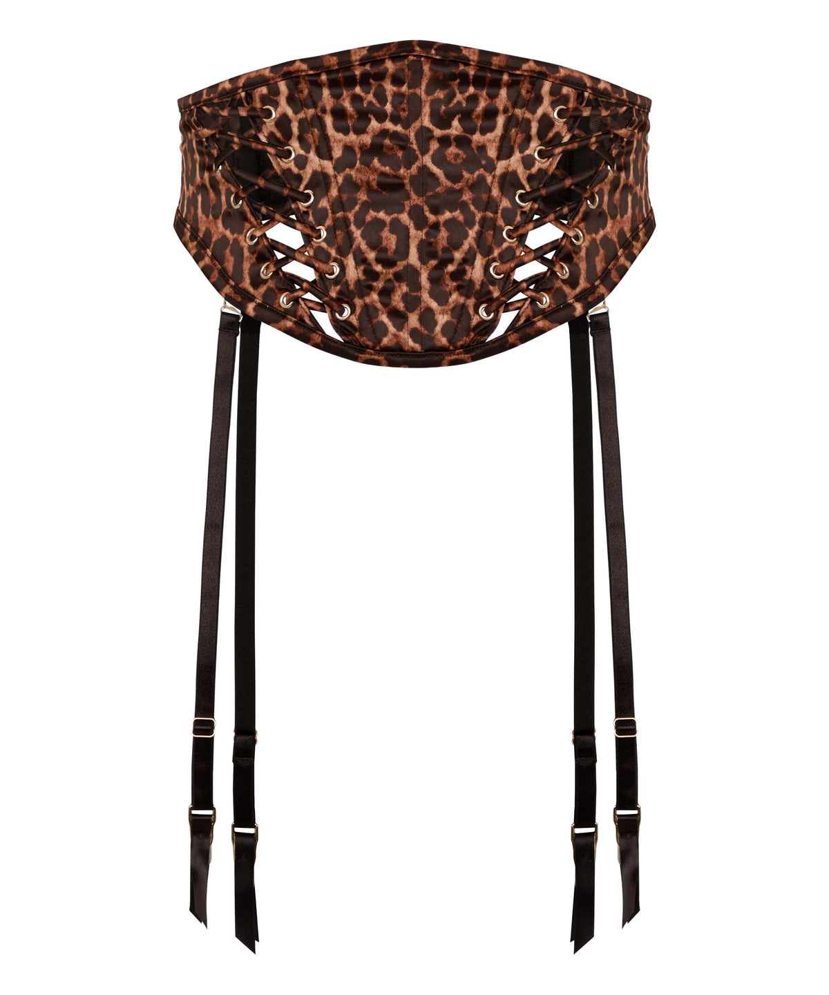 Hunkemoller Chocolate Torte Women Waspie Quinn SKU: 305786_Chocolate Torte Image 04