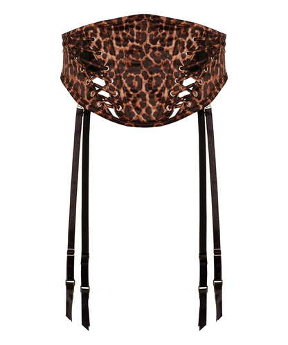 Hunkemoller Chocolate Torte Women Waspie Quinn SKU: 305786_Chocolate Torte Image 04