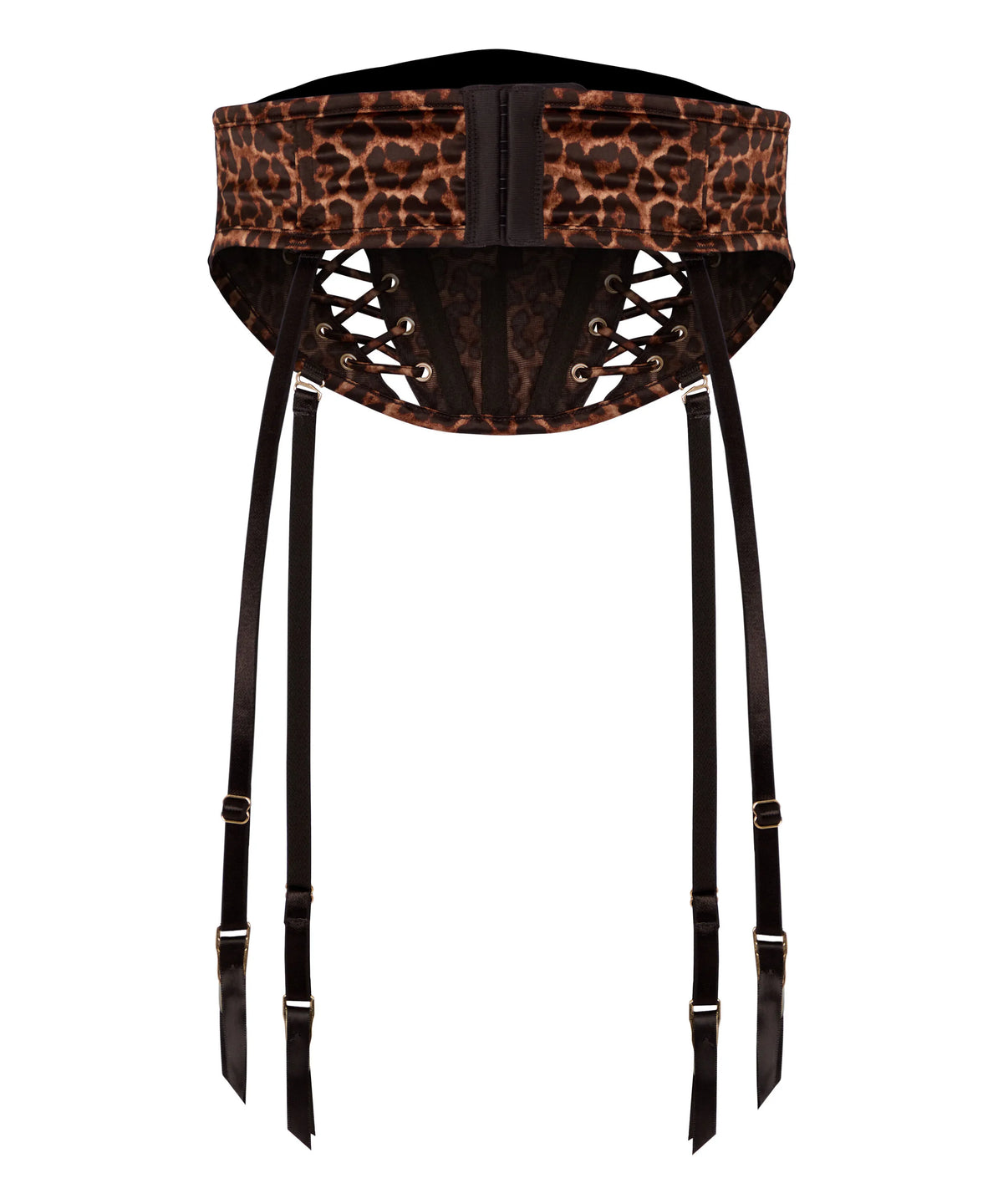 Hunkemoller Chocolate Torte Women Waspie Quinn SKU: 305786_Chocolate Torte Image 05