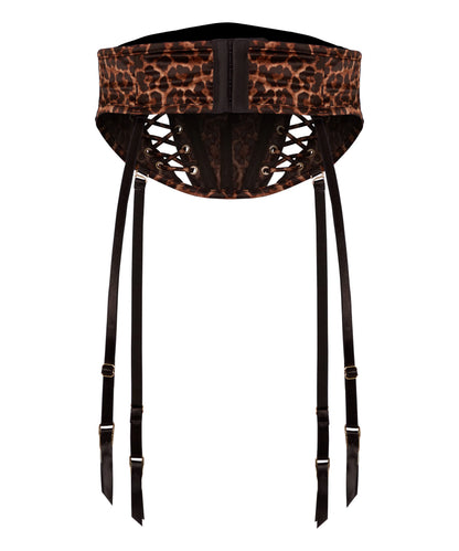 Hunkemoller Chocolate Torte Women Waspie Quinn SKU: 305786_Chocolate Torte Image 05