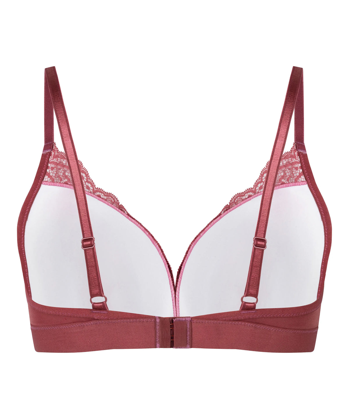 Hunkemoller Renaissance Rose Women Sophie Padded Non-Underwired Bra in Different Cup Sizes SKU: 305793_Renaissance Rose Image 06