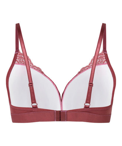 Hunkemoller Renaissance Rose Women Sophie Padded Non-Underwired Bra in Different Cup Sizes SKU: 305793_Renaissance Rose Image 06