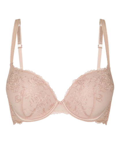 Hunkemoller Peach Whip Women Maximizer Bra Nola in Different Cup Sizes SKU: 305845_Peach Whip Image 05