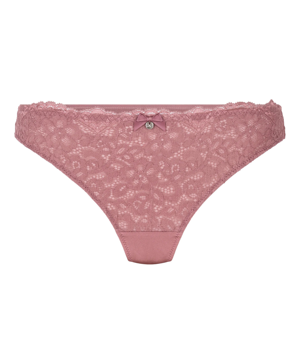 Hunkemoller Renaissance Rose Women Marine Thong SKU: 305872_Renaissance Rose Image 04