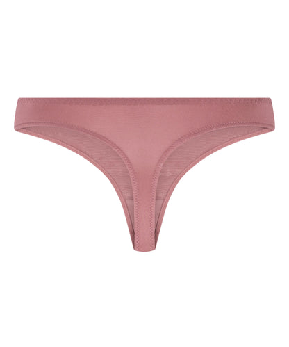 Hunkemoller Renaissance Rose Women Marine Thong SKU: 305872_Renaissance Rose Image 05