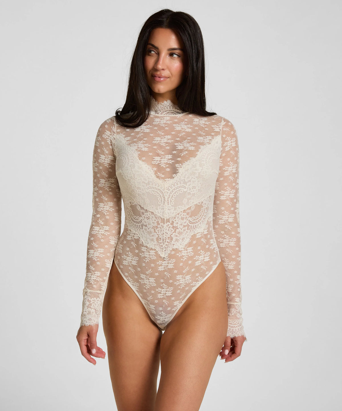 Hunkemoller Birch Women Jude Body SKU: 305907_Birch Image 01