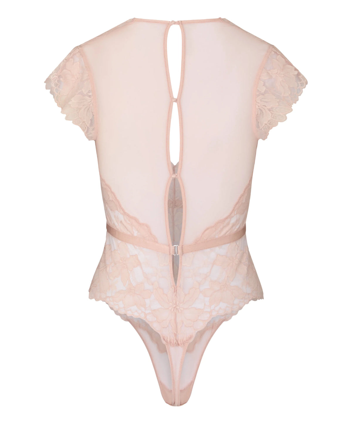 Hunkemoller Peach Whip Women Body Viktoria SKU: 305919_Peach Whip Image 05
