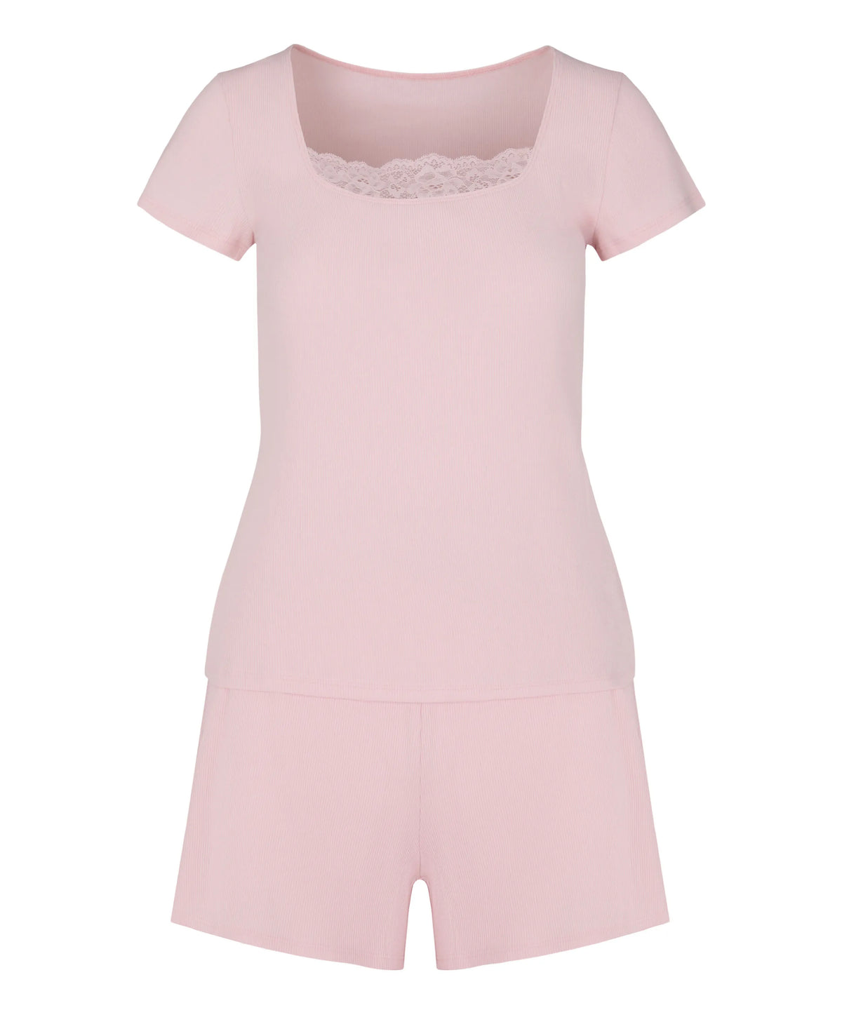 Hunkemoller Lotus Women Pyjama Set SKU: 306104_Lotus Image 04