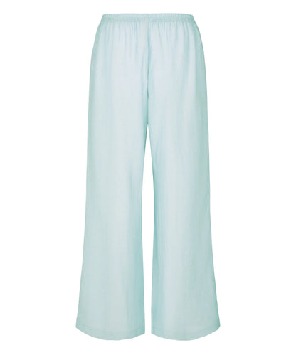 Hunkemoller Hkm Blue Women Pyjama Pant Crinkled SKU: 306121_Hkm Blue Image 05