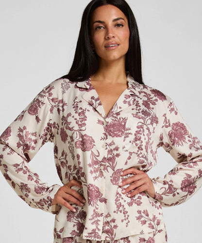 Hunkemoller Sheer Bliss Women Jacket Woven Print SKU: 306128_Sheer Bliss Image 01