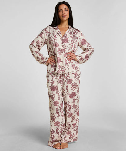 Hunkemoller Sheer Bliss Women Jacket Woven Print SKU: 306128_Sheer Bliss Image 03