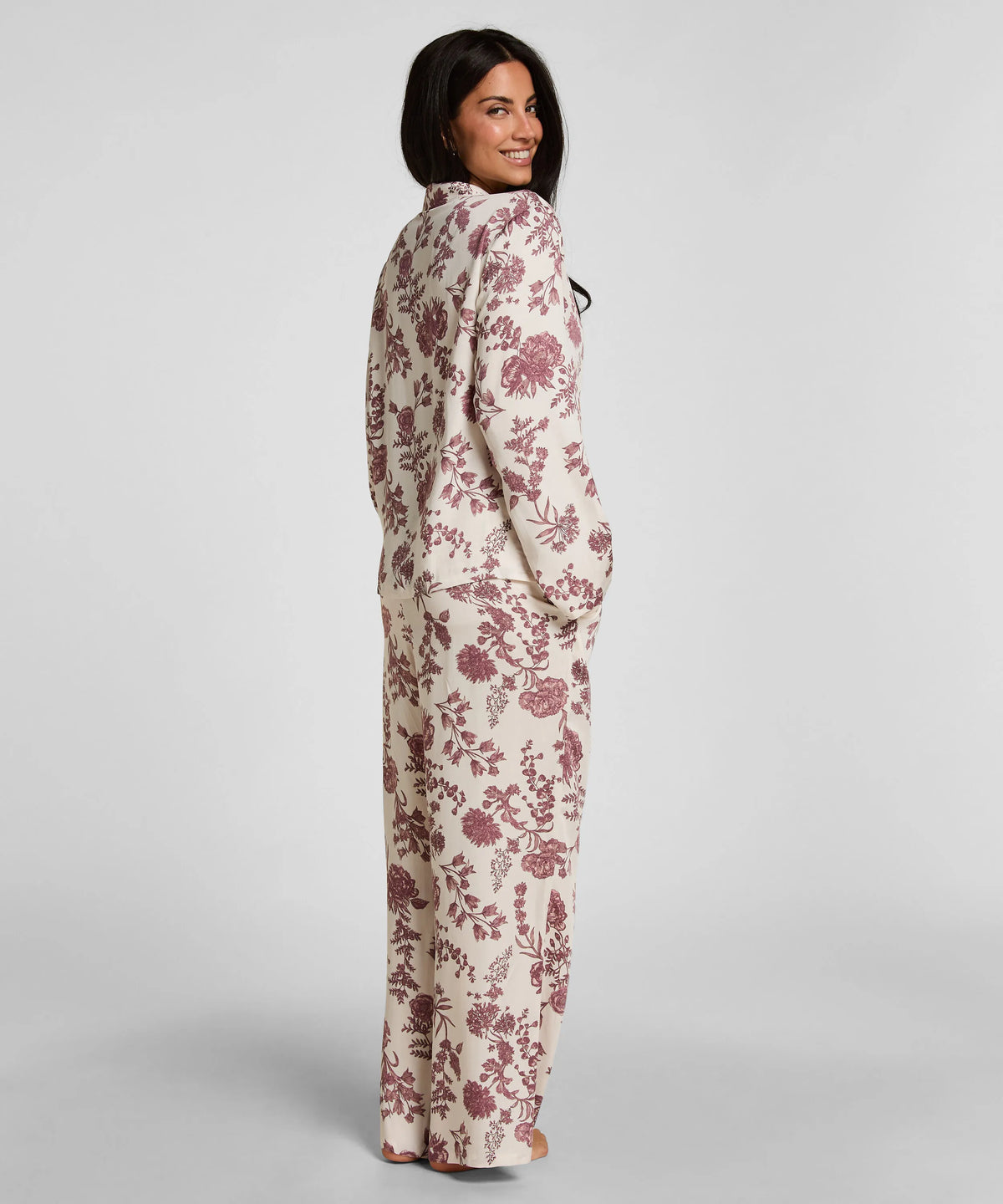 Hunkemoller Sheer Bliss Women Jacket Woven Print SKU: 306128_Sheer Bliss Image 04