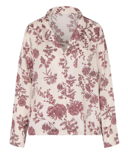 Hunkemoller Sheer Bliss Women Jacket Woven Print SKU: 306128_Sheer Bliss Image 05