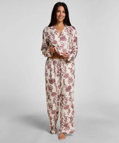 Hunkemoller Sheer Bliss Women Pants Woven Print SKU: 306130_Sheer Bliss Image 01
