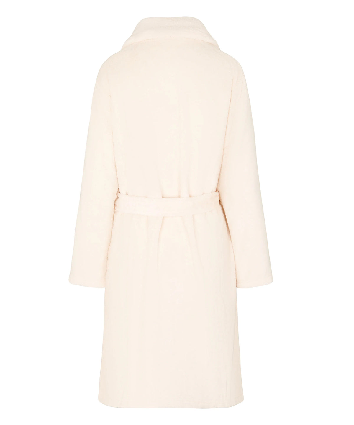 Hunkemoller Whitecap Gray Women Fleece Bathrobe SKU: 306134_Whitecap Gray Image 06