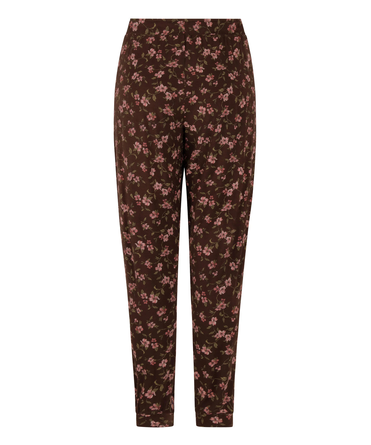 Hunkemoller Black Coffee Women Jersey Pyjama Pants SKU: 306144_Black Coffee Image 05