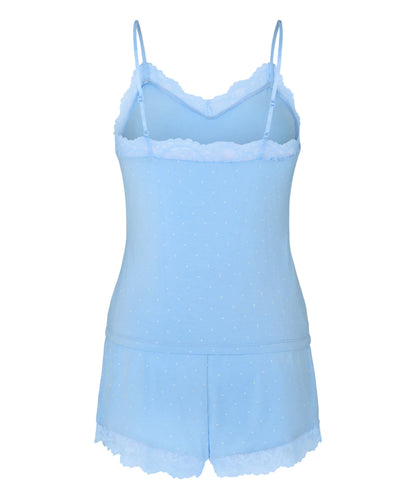 Hunkemoller Bel Air Blue Women Pyjama Set Nana SKU: 306148_Bel Air Blue Image 05