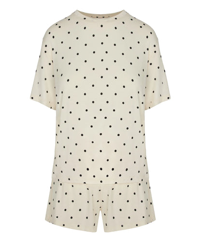Hunkemoller Pristine Women Pyjama Set Loose SKU: 306149_Pristine Image 04