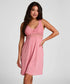 Hunkemoller Brandied Apricot Women Nora Lace Slip Dress SKU: 306151_Brandied Apricot Image 01