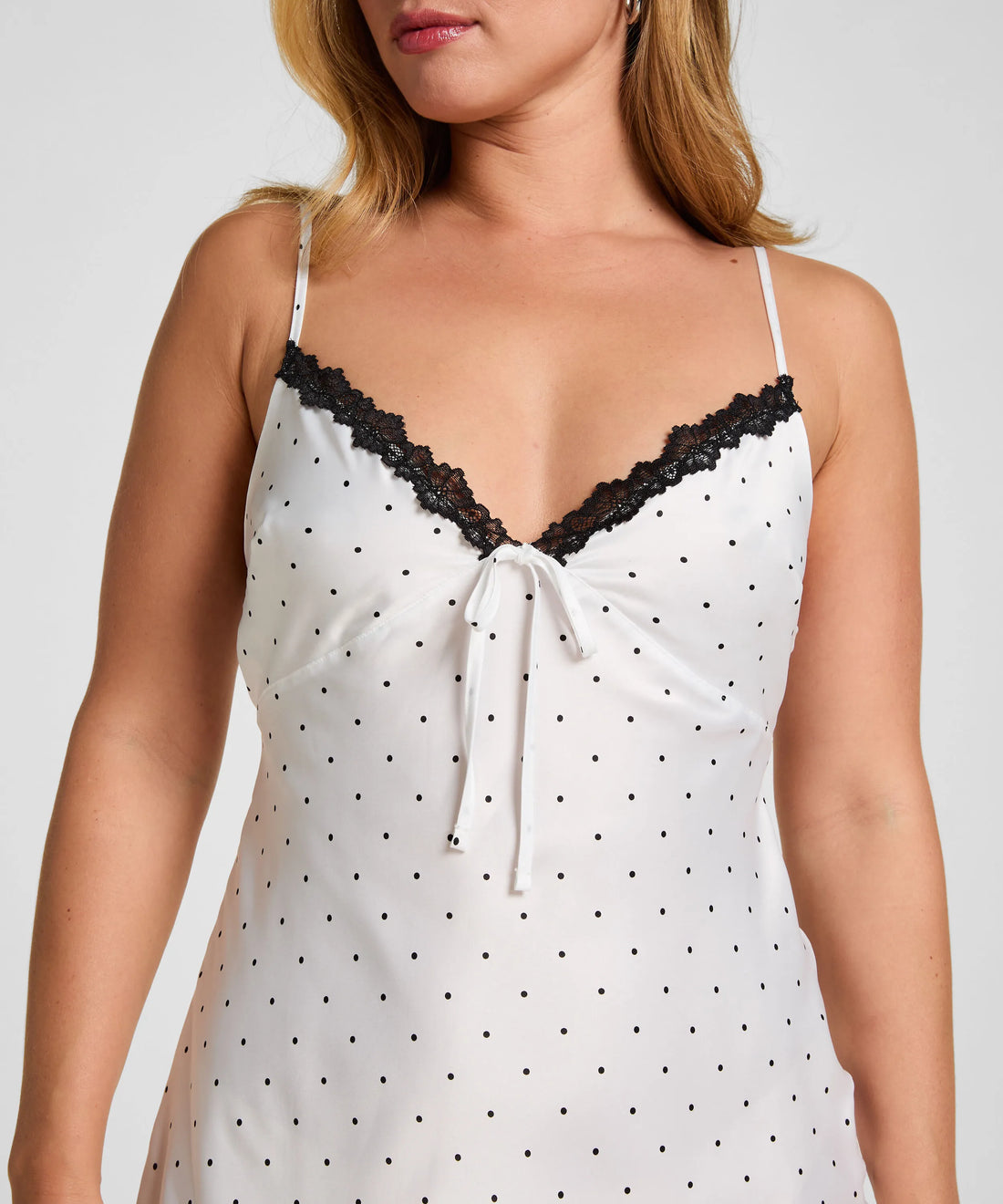 Hunkemoller Gardenia Women Slipdress Dolly SKU: 306156_Gardenia Image 02