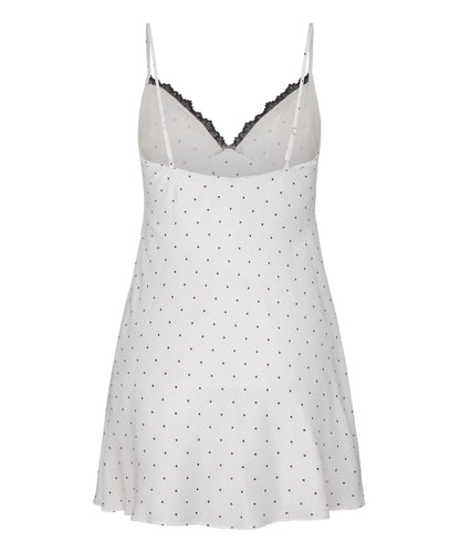 Hunkemoller Gardenia Women Slipdress Dolly SKU: 306156_Gardenia Image 06