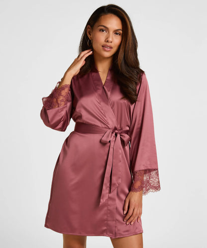 Hunkemoller Renaissance Rose Women Kimono Naomi SKU: 306159_Renaissance Rose Image 01