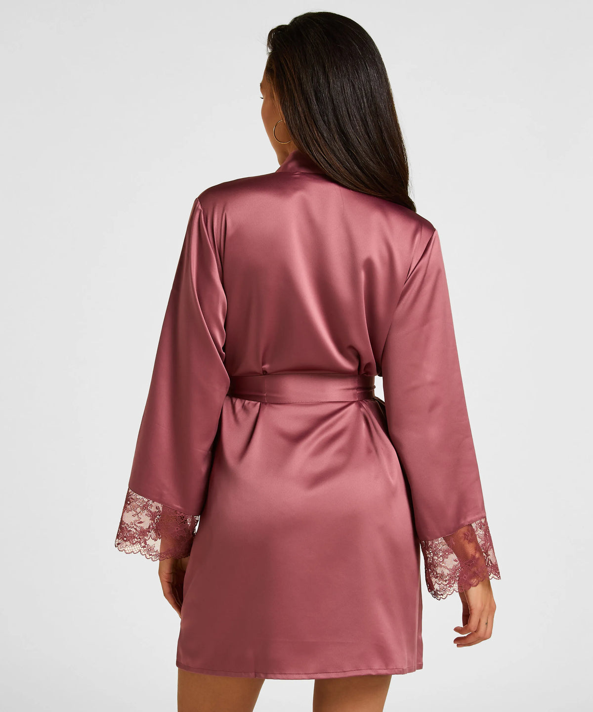 Hunkemoller Renaissance Rose Women Kimono Naomi SKU: 306159_Renaissance Rose Image 03