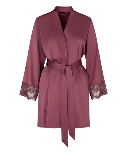 Hunkemoller Renaissance Rose Women Kimono Naomi SKU: 306159_Renaissance Rose Image 04